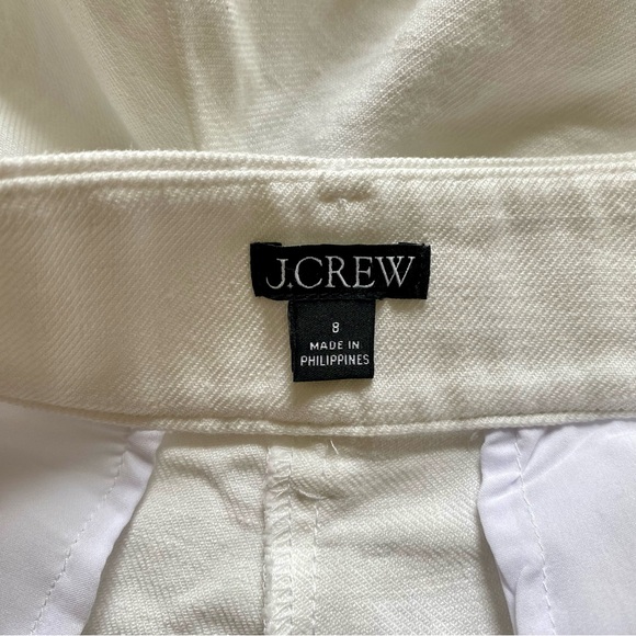 J.Crew Linen Blend Pintuck Suit Single Pleat Prep Academia Shabby Chic Shorts - Picture 3 of 6